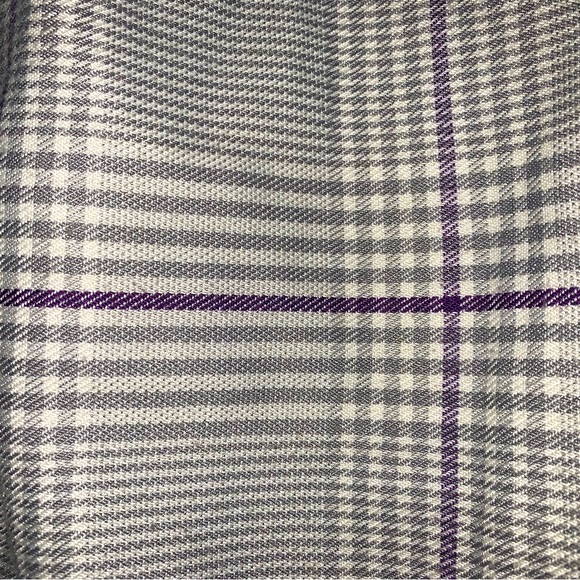 Soia & Kyo Purple Wool Fitted Pea Coat Size Small - Picture 5 of 15